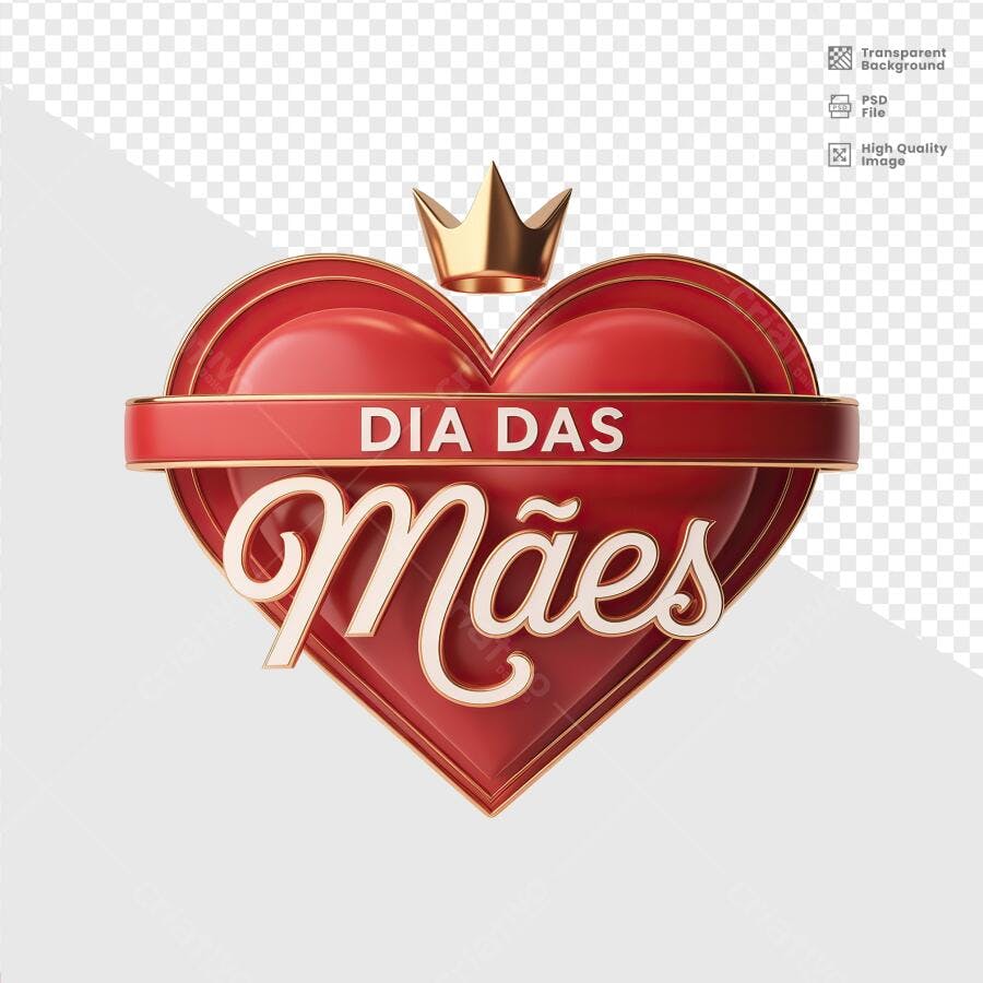 Arte Dia das Mães PSD Editável