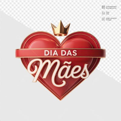 ELEMENTO 3D DIA DAS MAES 12