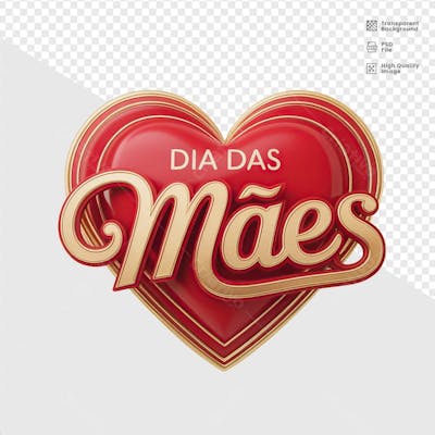 ELEMENTO 3D DIA DAS MAES 10