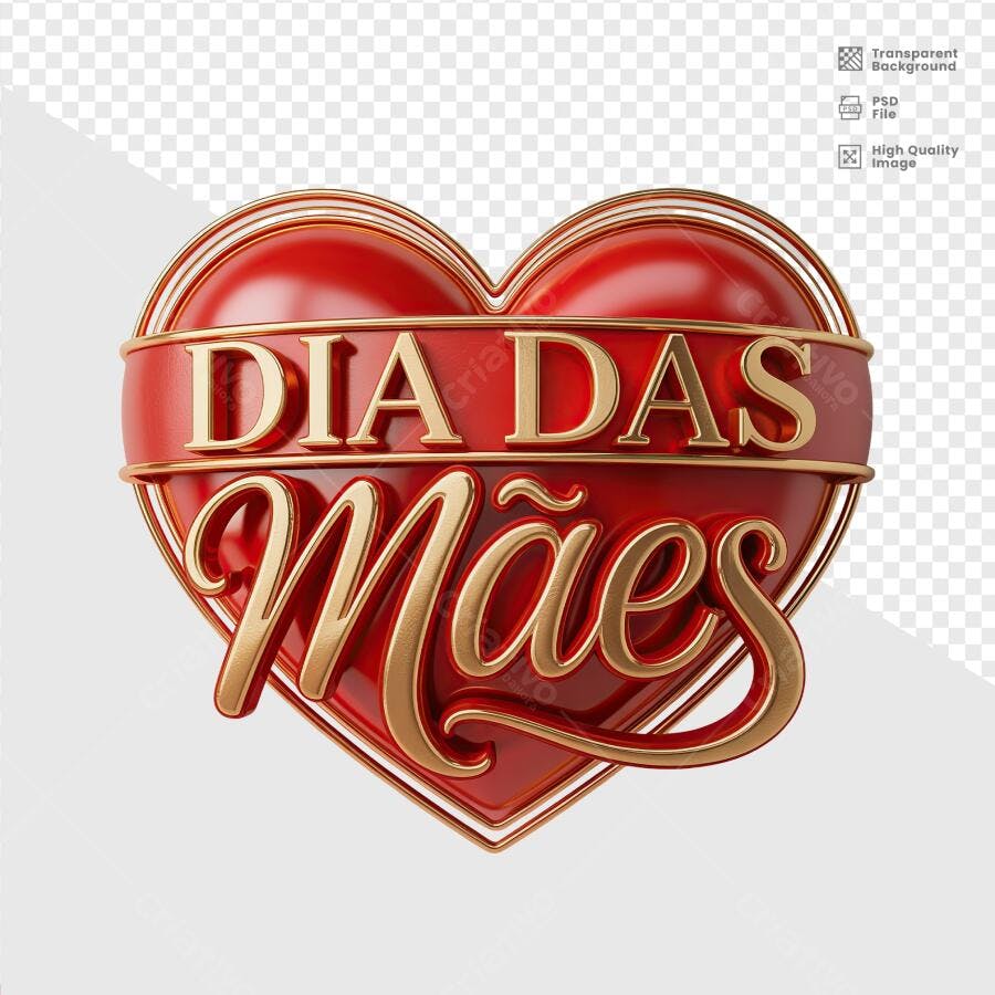Arte Dia das Mães PSD Editável