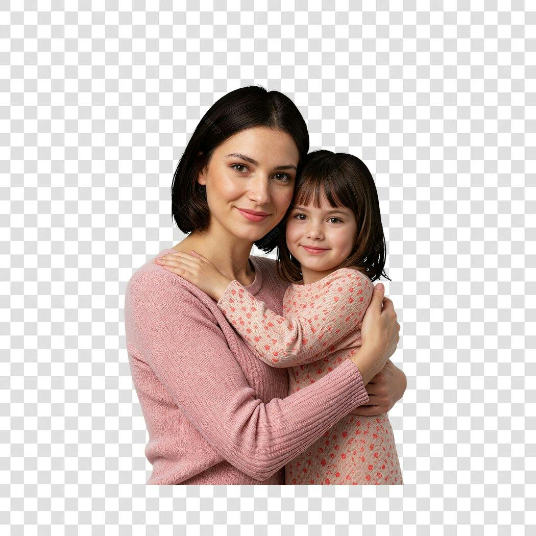 Post Instagram Dia das Mães Mãe e Filha PNG com fundo transparente