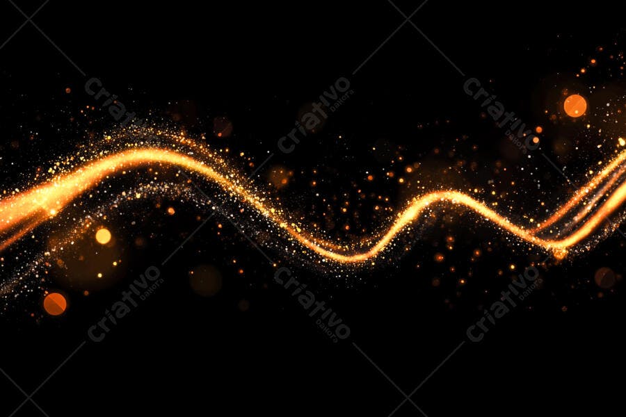 Textura Luz Dourada para Fundo