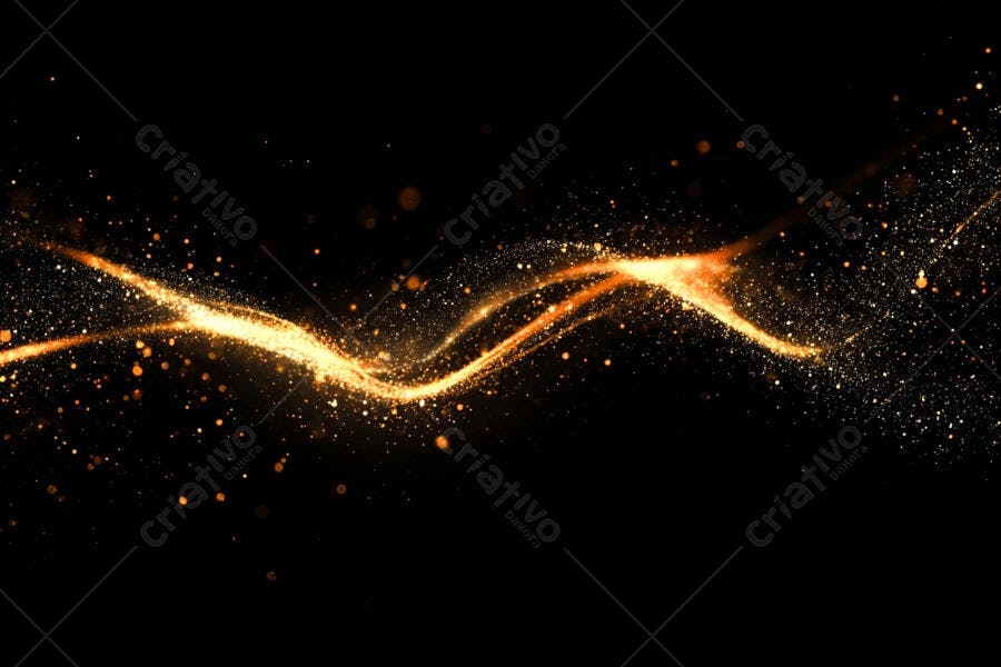 Textura Luz Dourada para Fundo