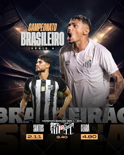 Jogo do Dia - Santos X Ceará