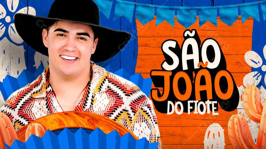 Banner São João do FIOte PSD Editável