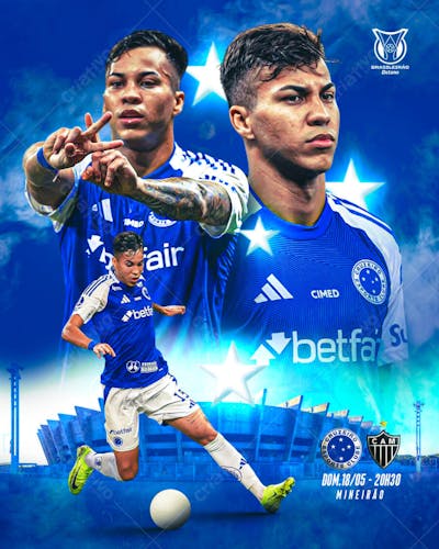 CRUZEIRO VS ATLÉTICO MG - BRASILEIRÃO 2025