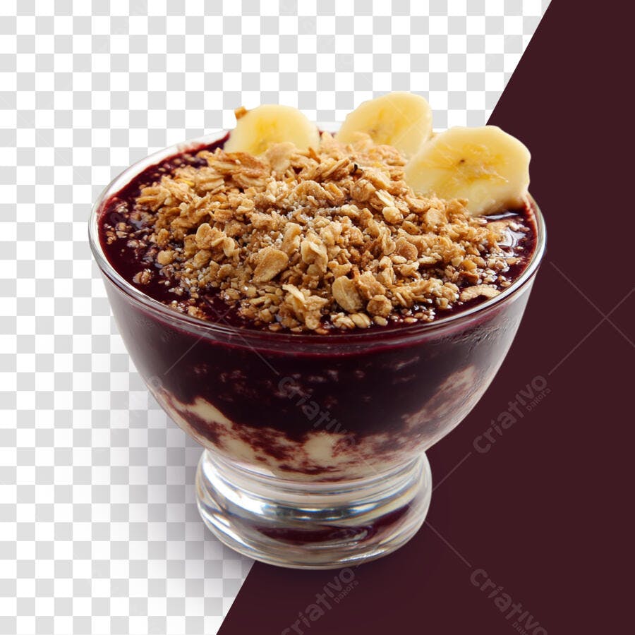 Mockup Açaí PSD Editável para Cardápio de Lanchonete