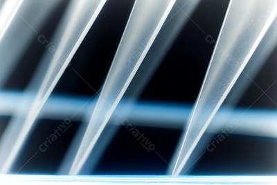 Overlay reflexo de vidro sobre fundo escuro