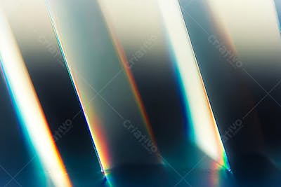 Overlay reflexo de vidro sobre fundo escuro