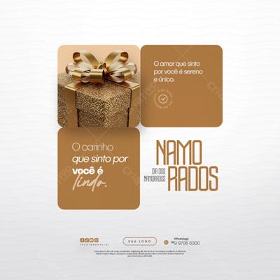 12 de Junho - Feliz Dia dos Namorados Social Media PSD Editável (115)
