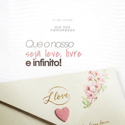 12 de Junho - Feliz Dia dos Namorados Social Media PSD Editável (135)