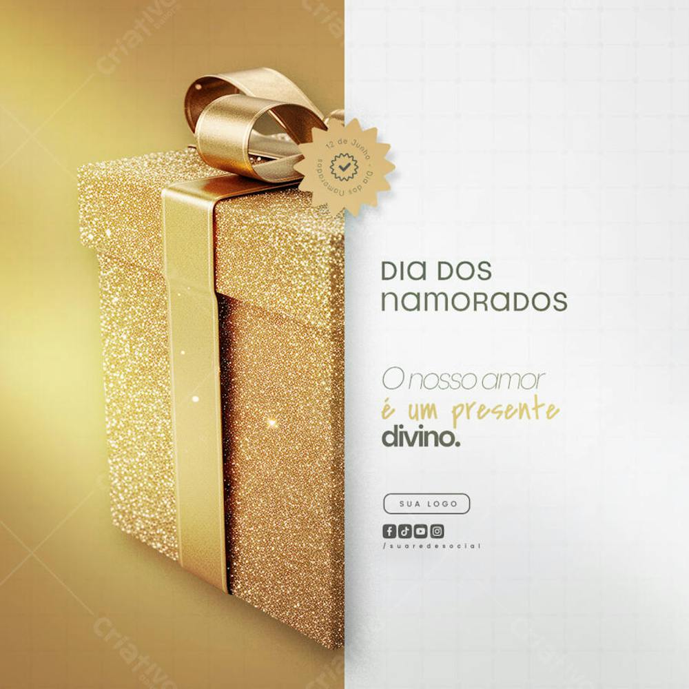 12 de Junho - Feliz Dia dos Namorados Social Media PSD Editável (142)