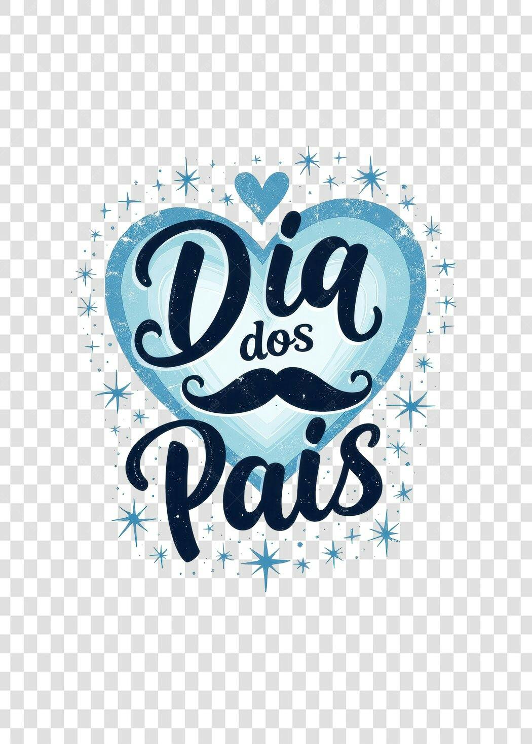 Post Instagram Dia dos Pais PNG com fundo transparente