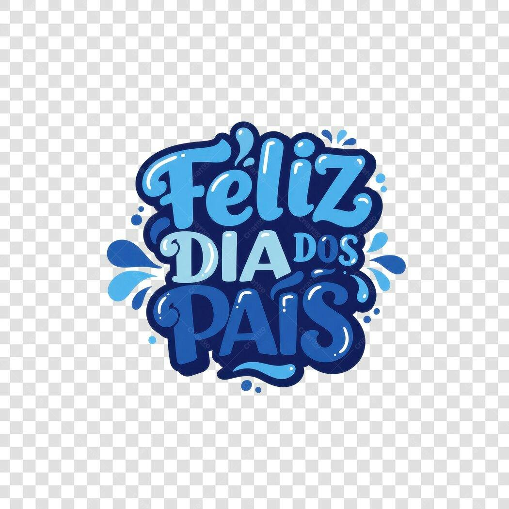 Post Instagram Feliz Dia dos Pais PNG com fundo transparente