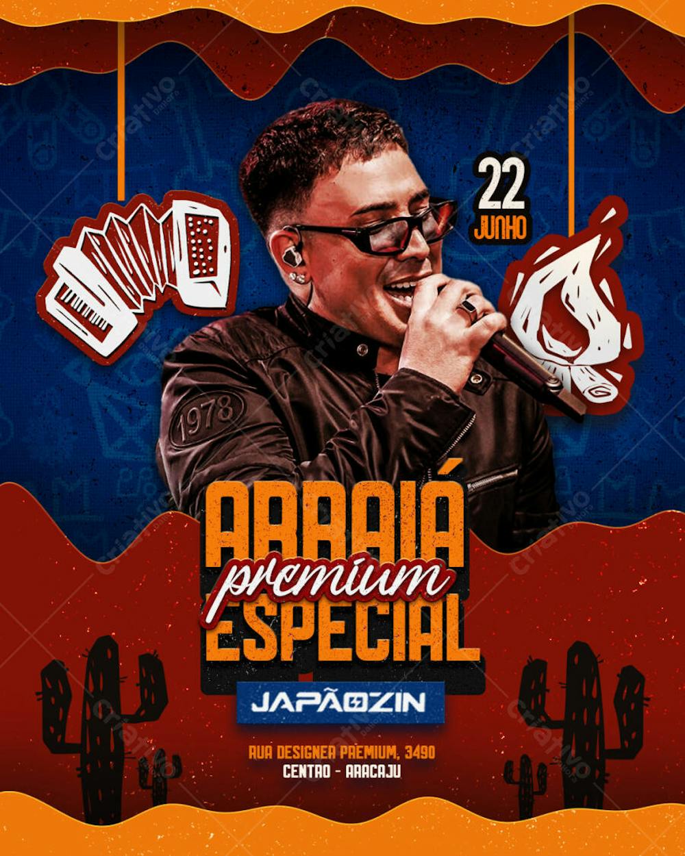 flyer de show festa junina, arraia, arraial de são joão (13)