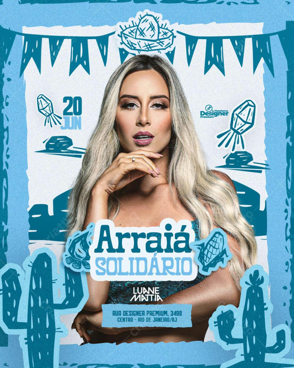 flyer de show festa junina, arraia, arraial de são joão (10)
