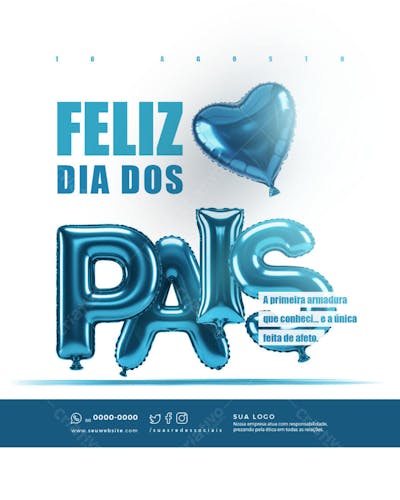 FYLER DIA DOS PAIS 10 DE AGOSTO 01