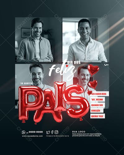FYLER DIA DOS PAIS 10 DE AGOSTO 03