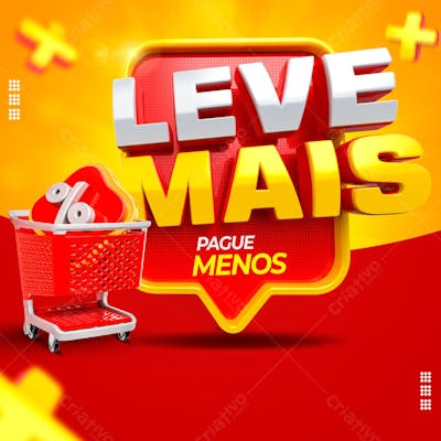 SELO LEVE MAS 3D