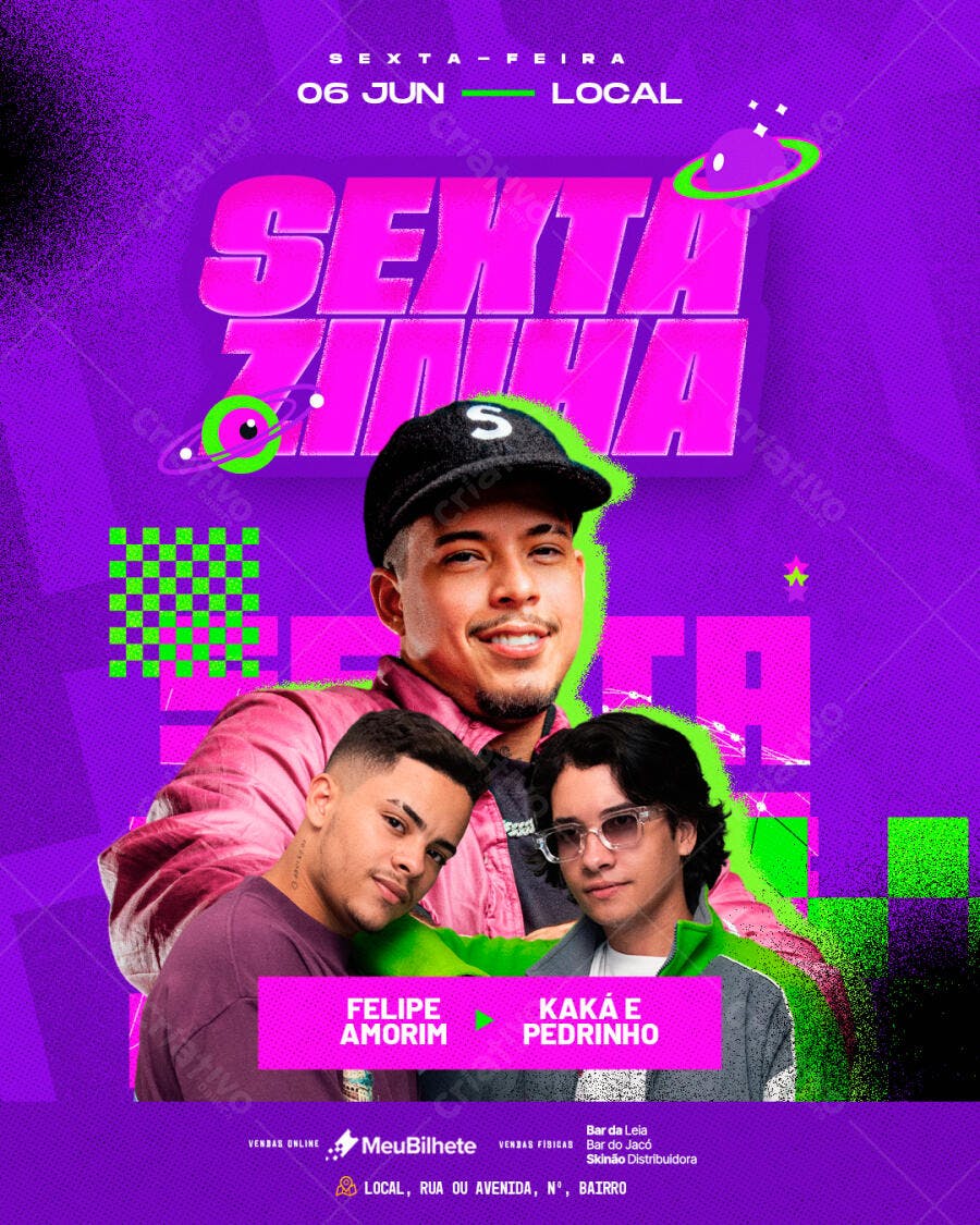 Flyer Festa 06 de Junho PSD Editável