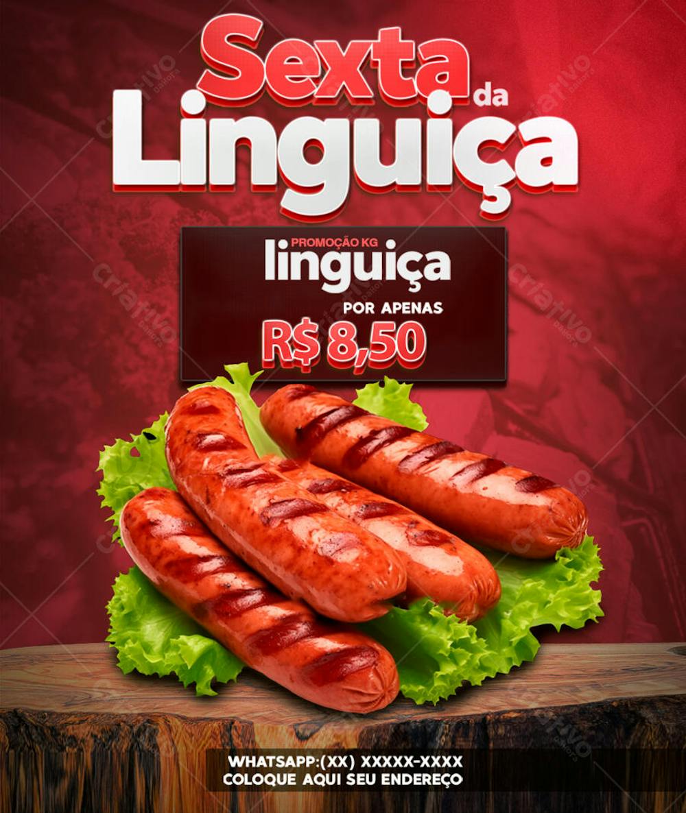 FLYER SEXTA DA LINGUIÇA