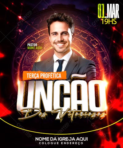 TERÇA PROFÉTICA UNÇÃO DOS VITÓRIOSOS