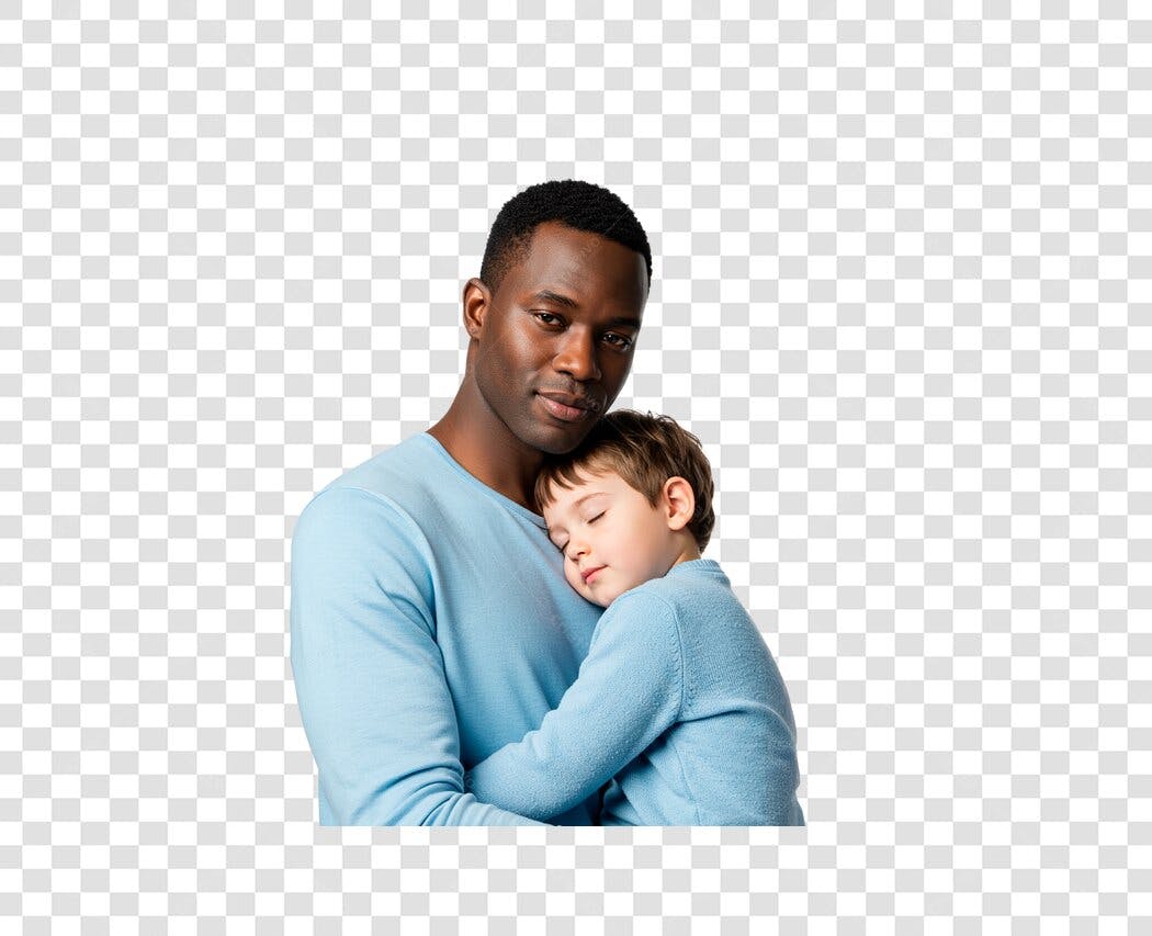 Post Instagram Dia dos Pais Pai e Filho PNG com fundo transparente