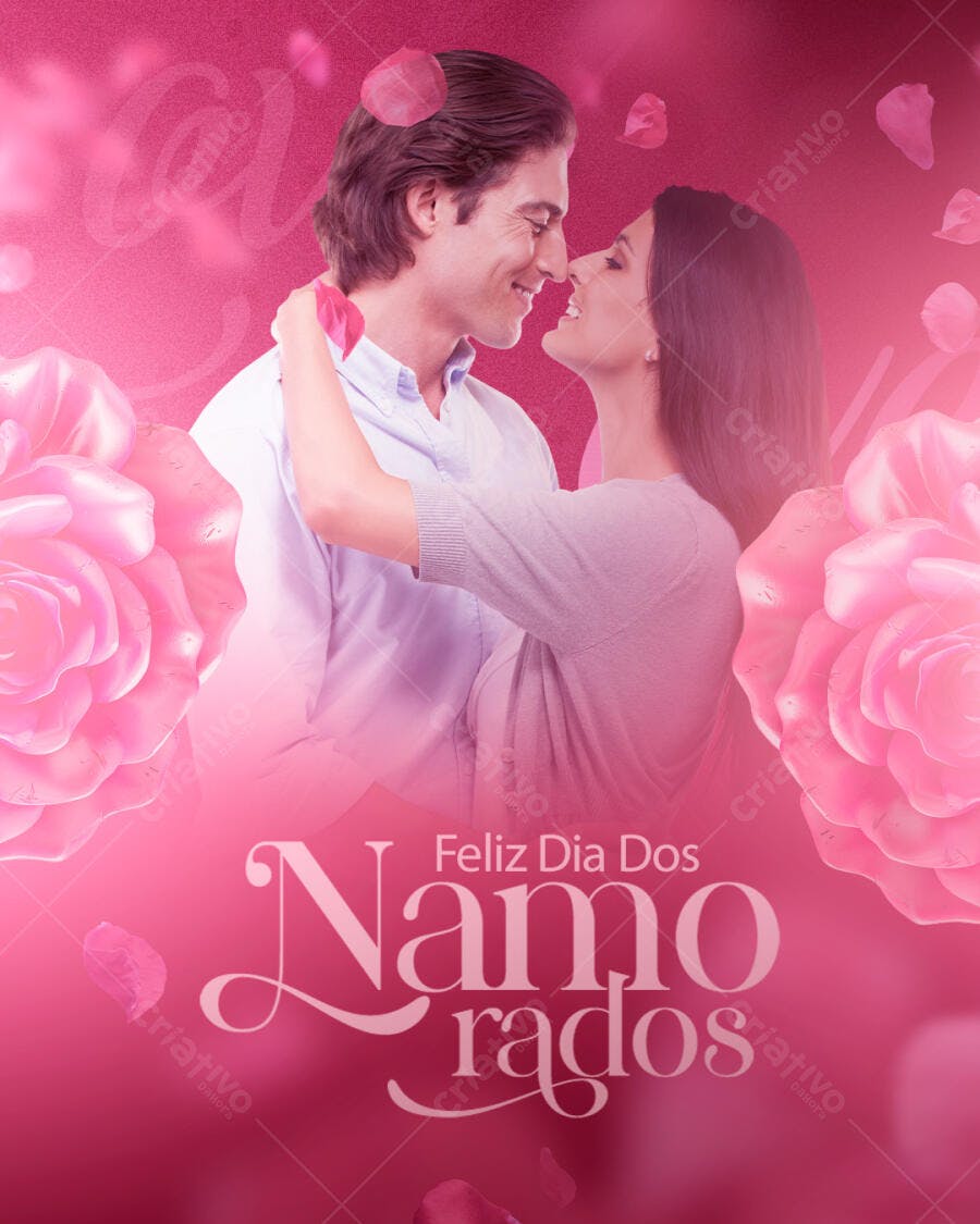 Postagem Dia dos Namorados PSD Editável