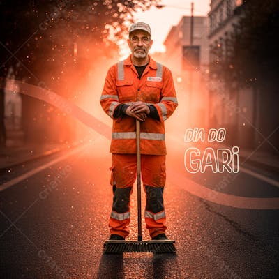 DIA DO GARI PSD EDITÁVEL