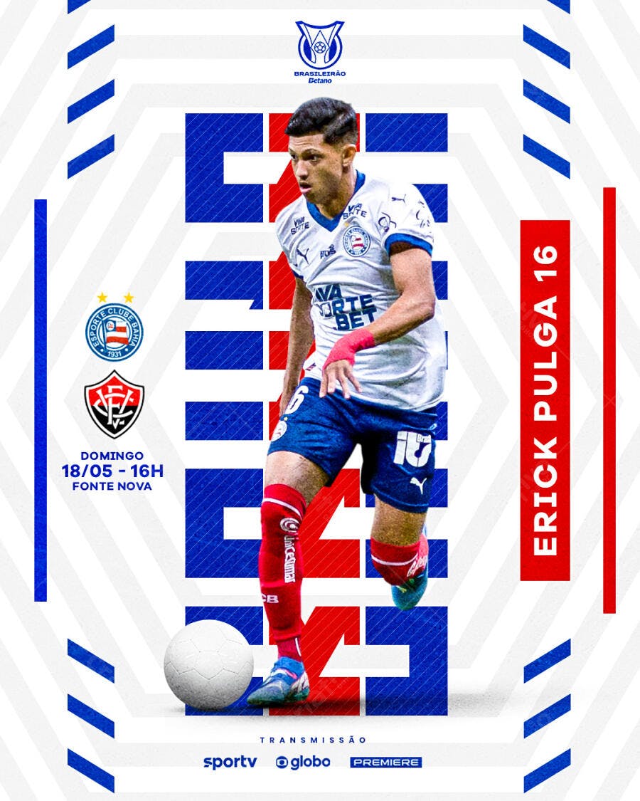 Flyer Jogo de Futebol PSD Editável