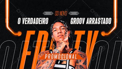 FLYER CD NOVO PROMOCIONAL EDCITY PSD EDITAVEL CAPA YOUTUBE