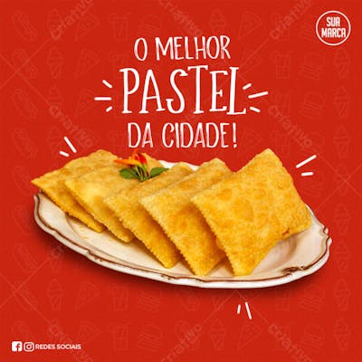 O MELHOR PASTEL DA CIDADE