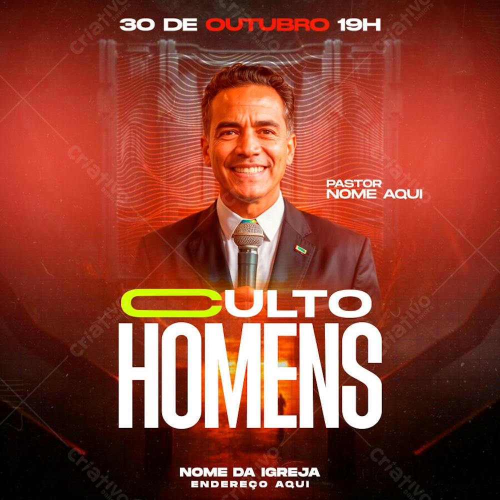 CULTO HOMENS - GOSPEL