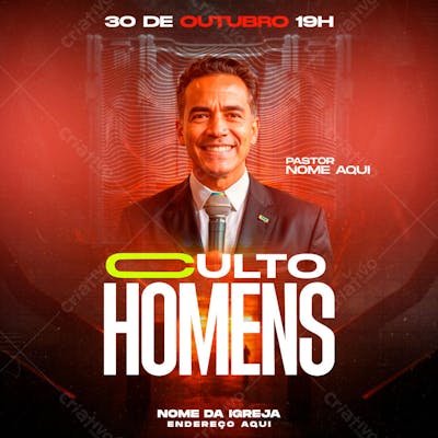 CULTO HOMENS - GOSPEL