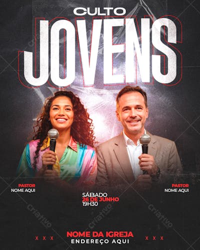 CULTO JOVENS - GOSPEL