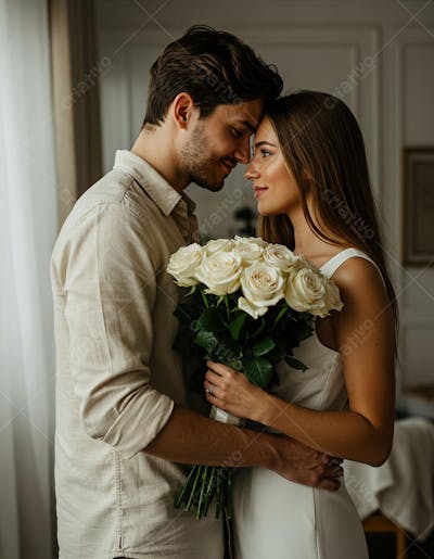Casal Romantico Segura Flores