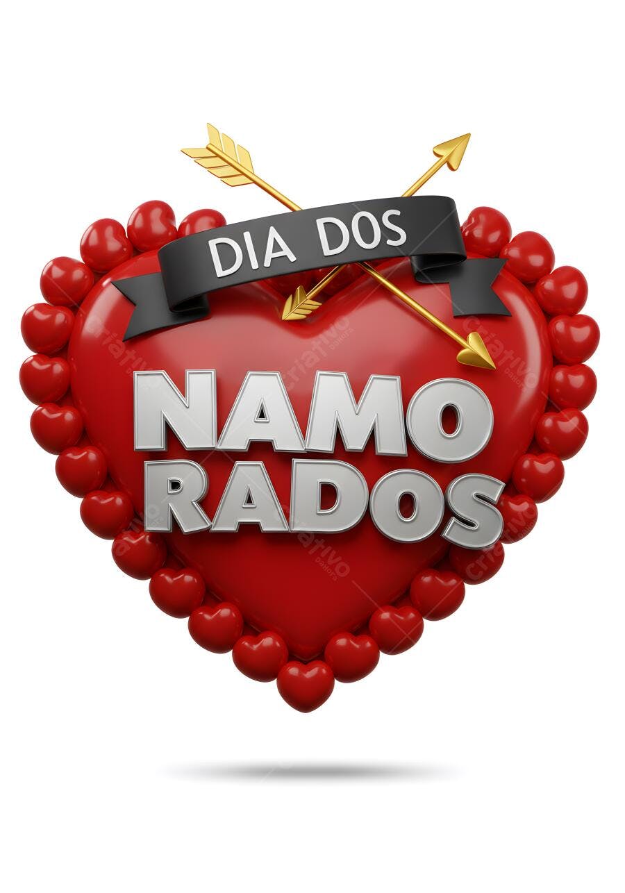 Dia dos Namorados Coração Vermelho