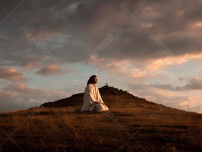 jesus-no-monte-orando-a-Deus (2)