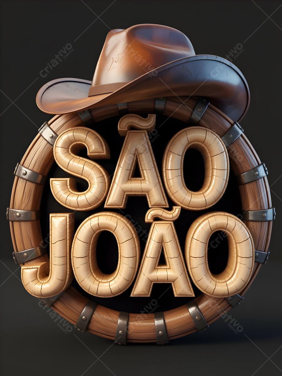 Festa Junina São João chapéu de cowboy
