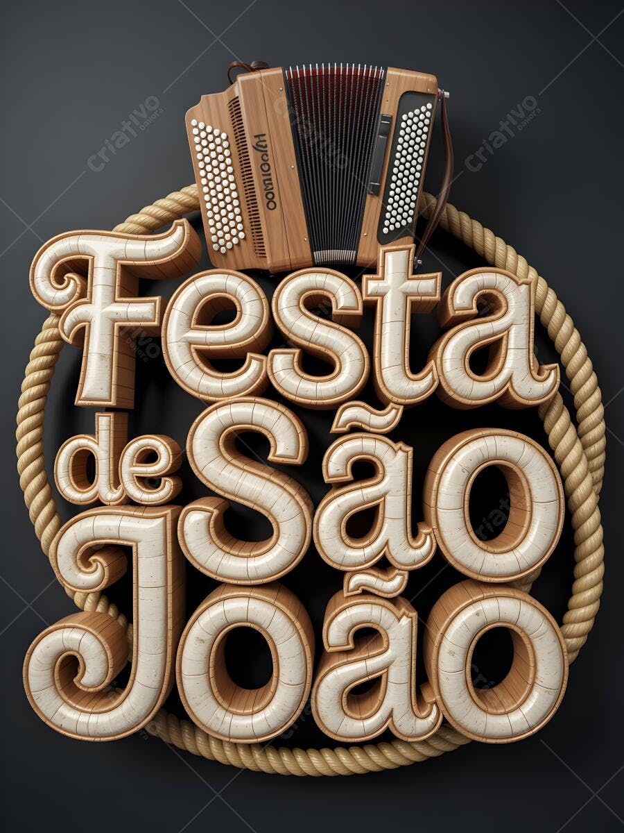 Festa de São João com sanfona