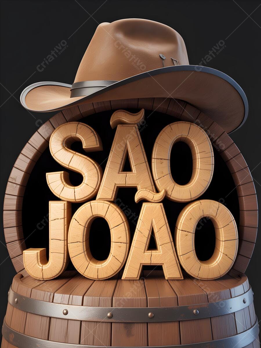 Festa Junina São João Barril de Madeira