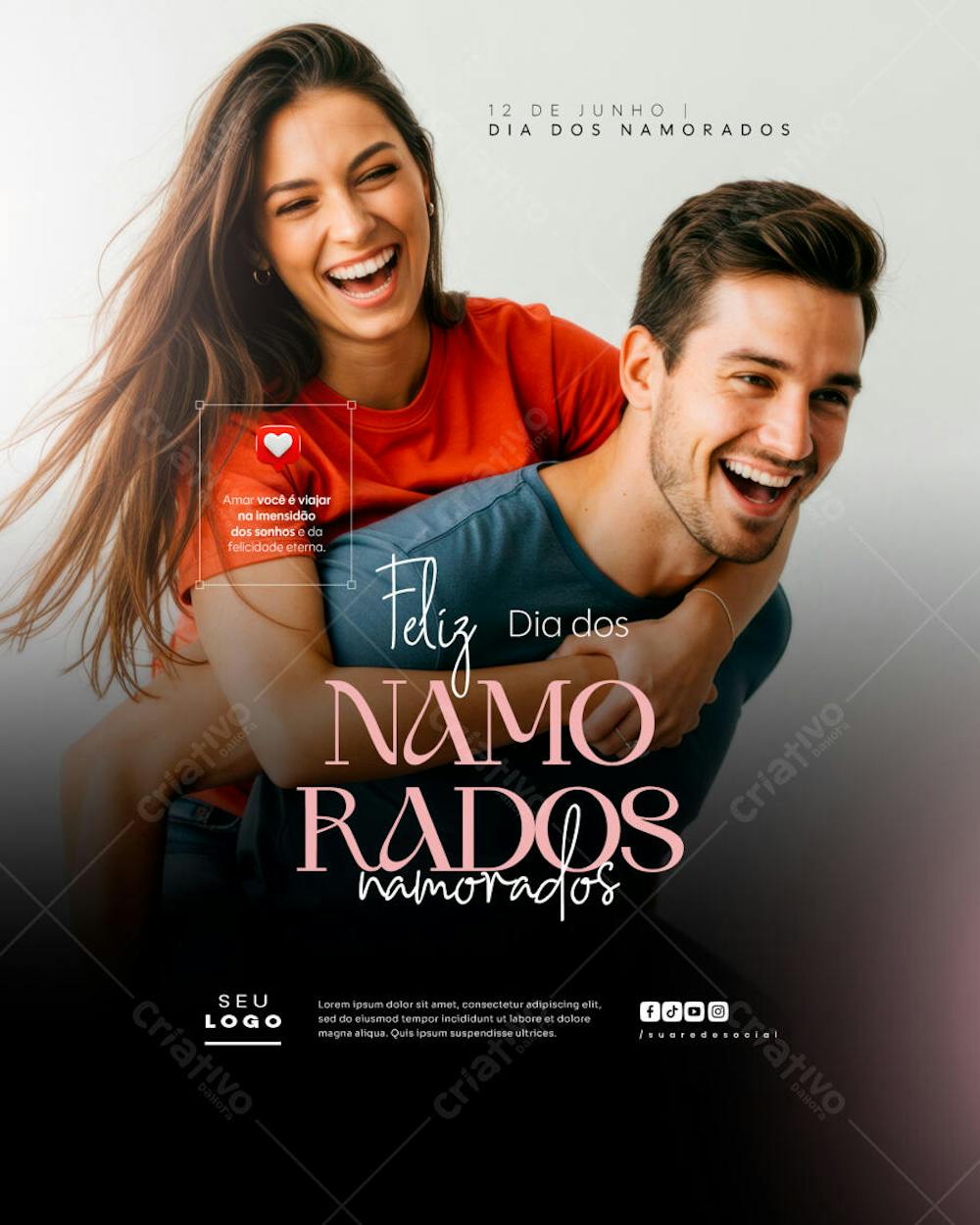 Dia dos Namorados 12 de Junho social media feed editavel (3)