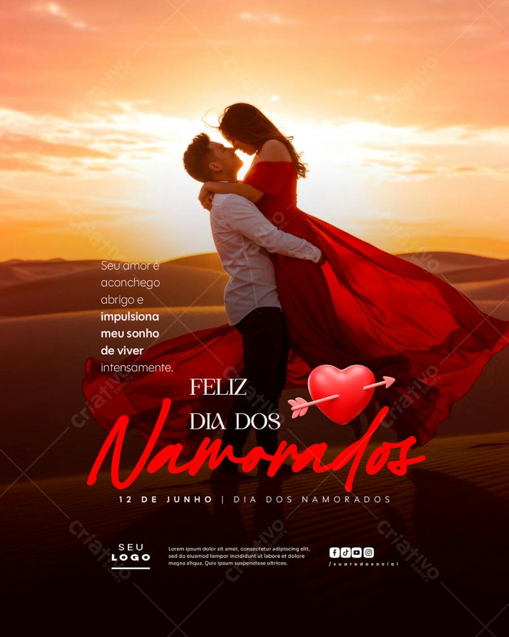 Dia dos Namorados 12 de Junho social media feed editavel (15)