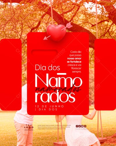 Dia dos Namorados 12 de Junho social media feed editavel (18)