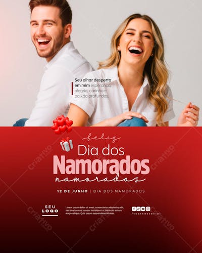 Dia dos Namorados 12 de Junho social media feed editavel (35)