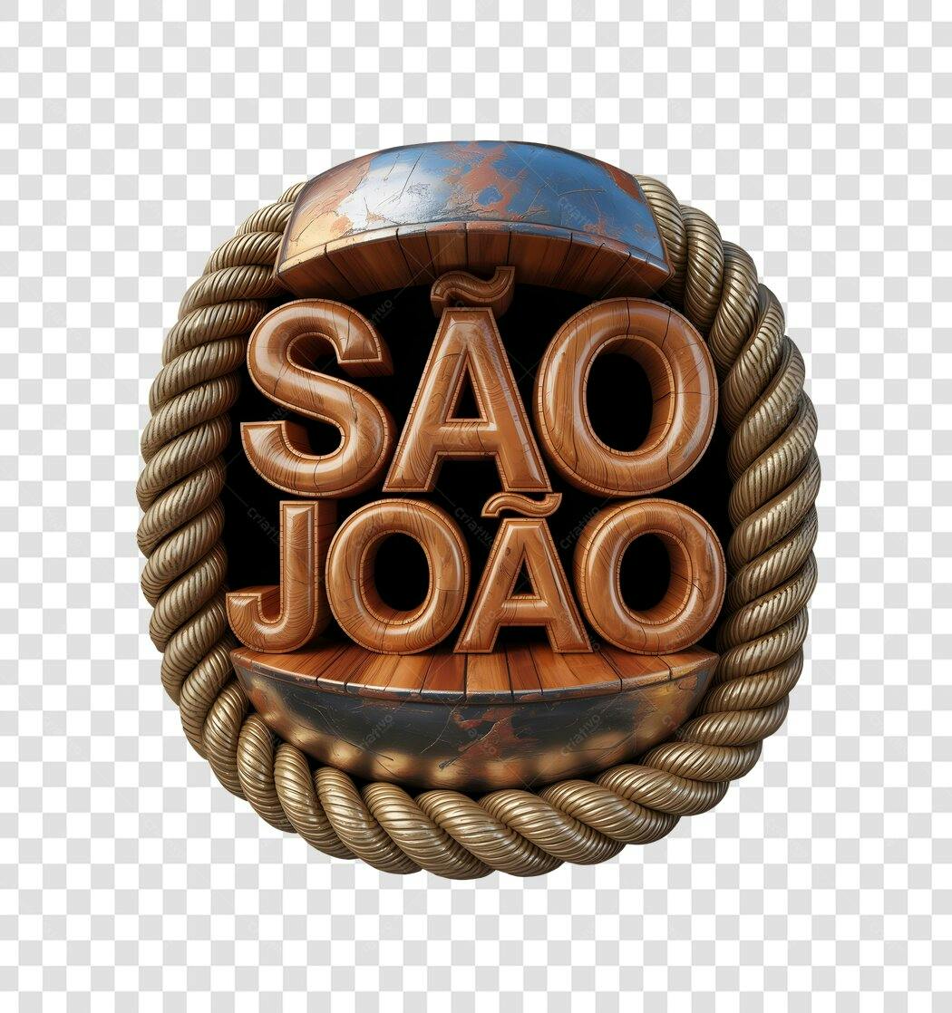 Logo São João PNG com fundo transparente