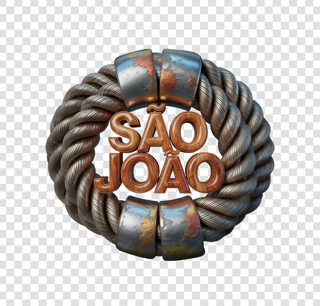 Banner São João PNG com fundo transparente