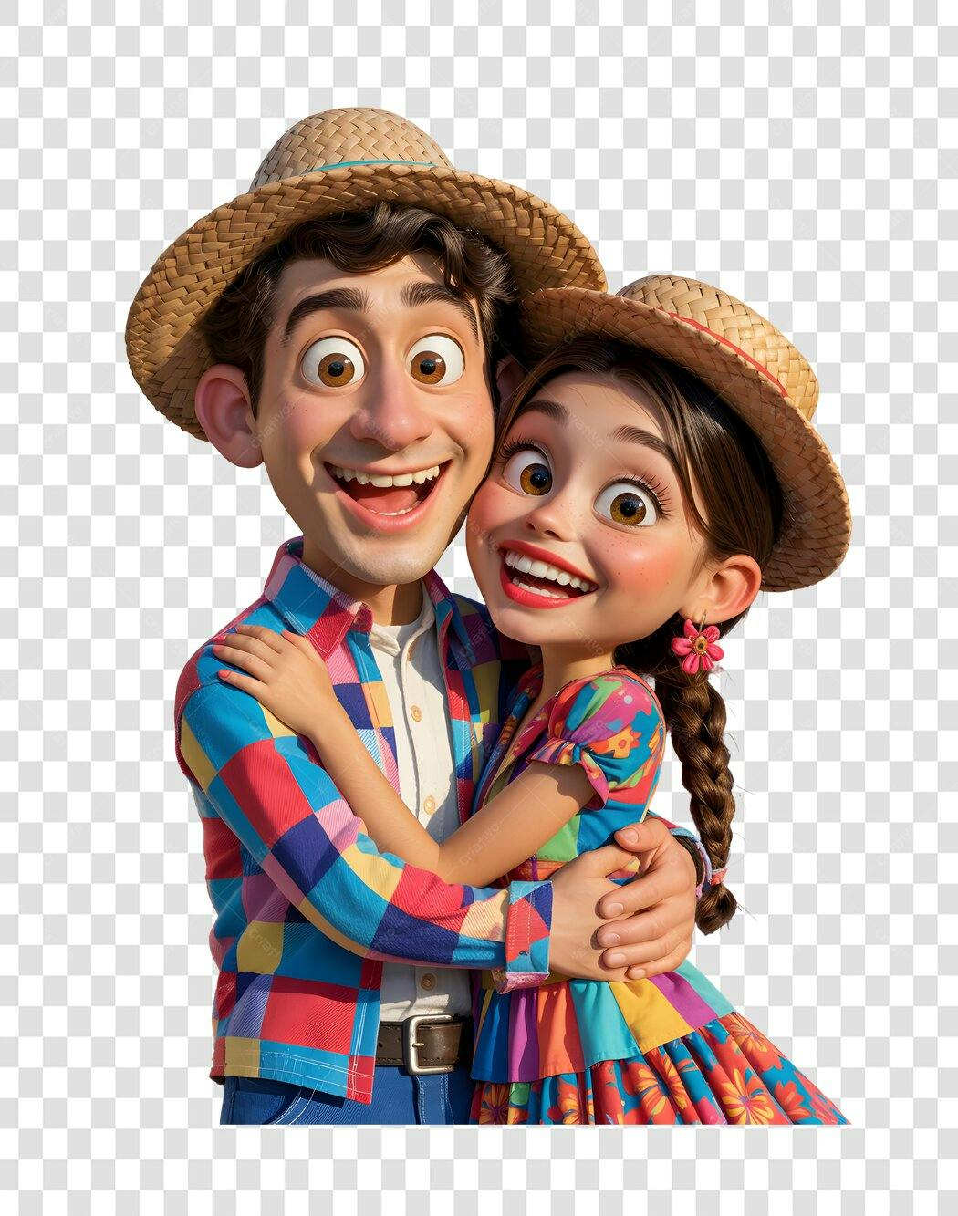 Post Instagram Festa Junina PNG com fundo transparente
