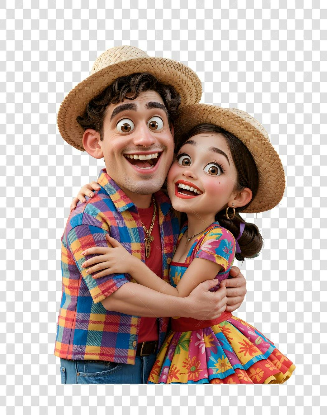 Post Instagram Festa Junina PNG com fundo transparente