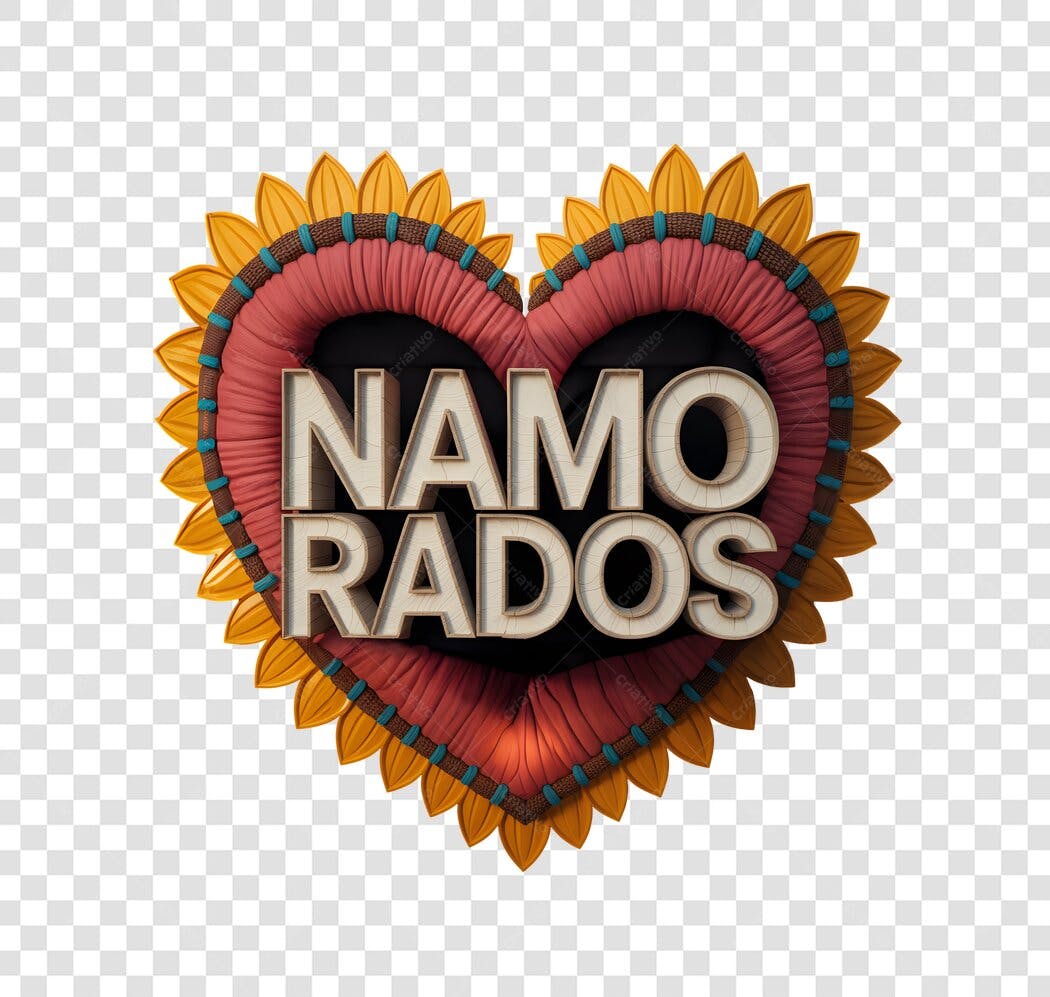 Banner Dia dos Namorados PNG com fundo transparente